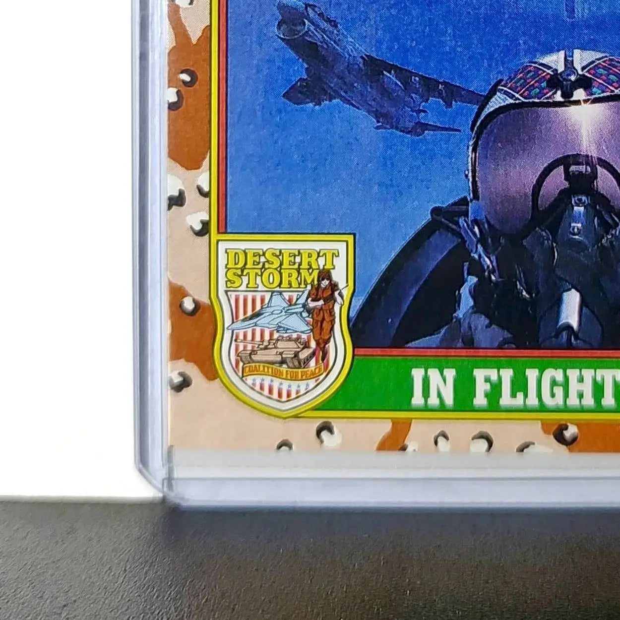 In Flight with A-7s 1991 Topps Desert Storm #80 Card