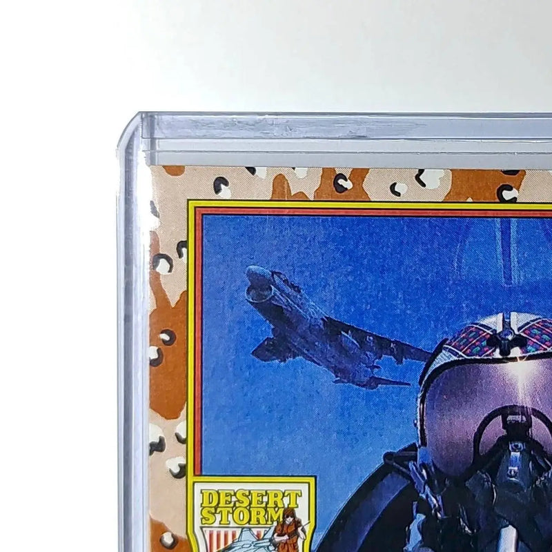 In Flight with A-7s 1991 Topps Desert Storm #80 Card