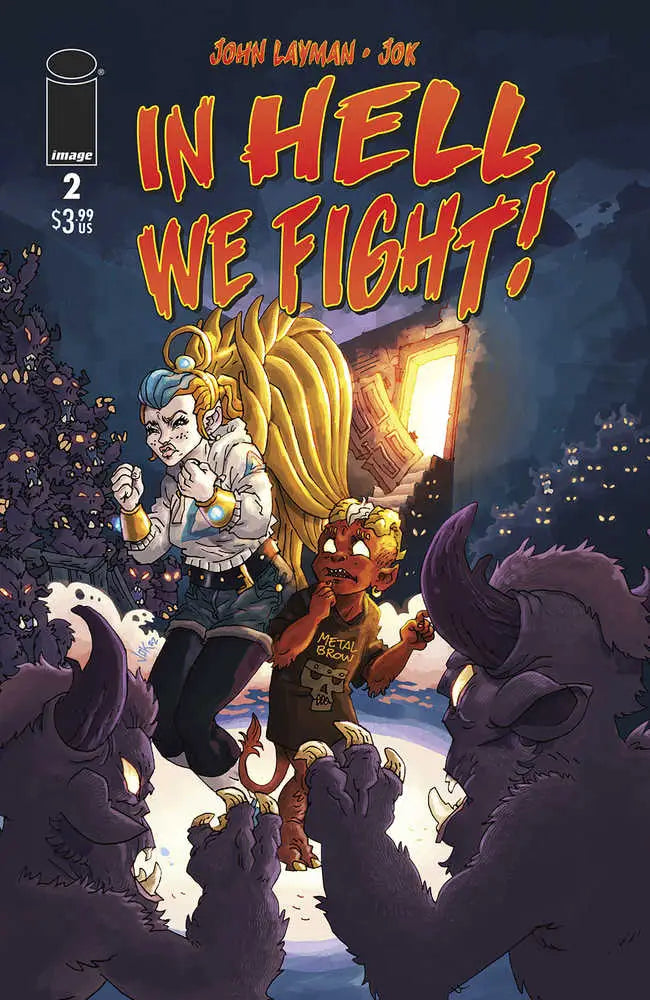 In Hell We Fight #2 Cover A Jok - Back Issues