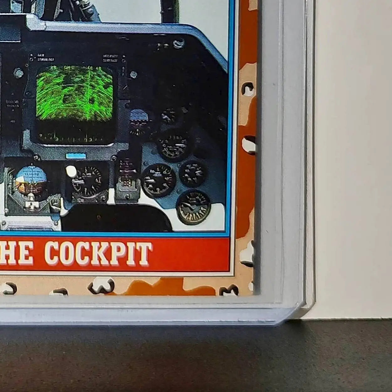In the Cockpit 1991 Topps Desert Storm #155 Card