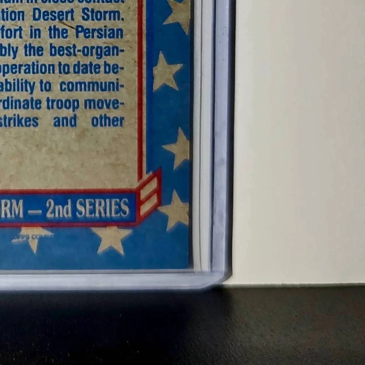 In the Cockpit 1991 Topps Desert Storm #155 Card