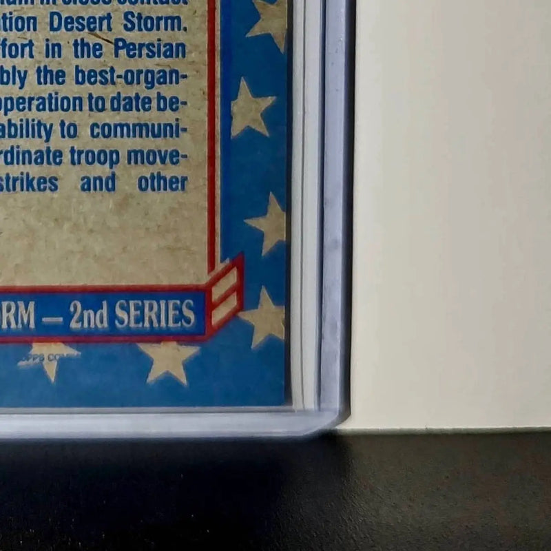 In the Cockpit 1991 Topps Desert Storm #155 Card