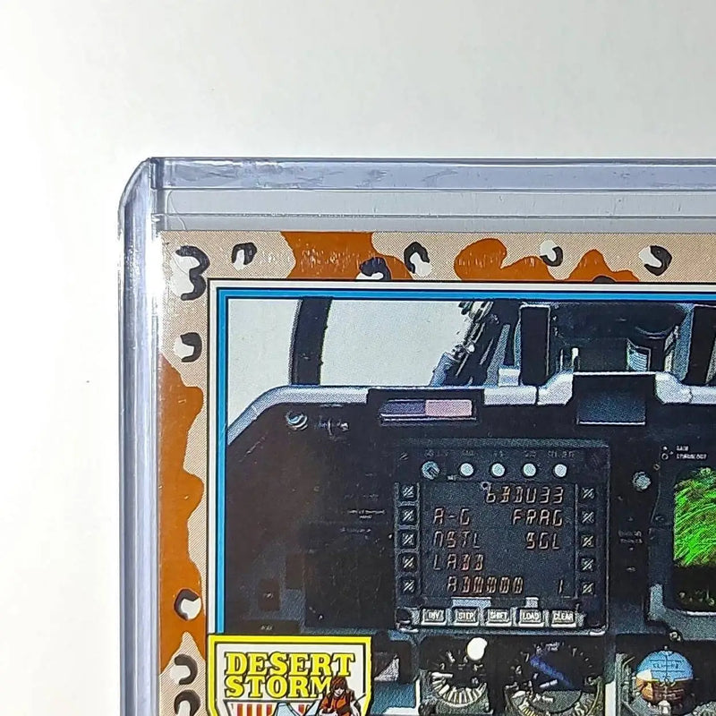 In the Cockpit 1991 Topps Desert Storm #155 Card