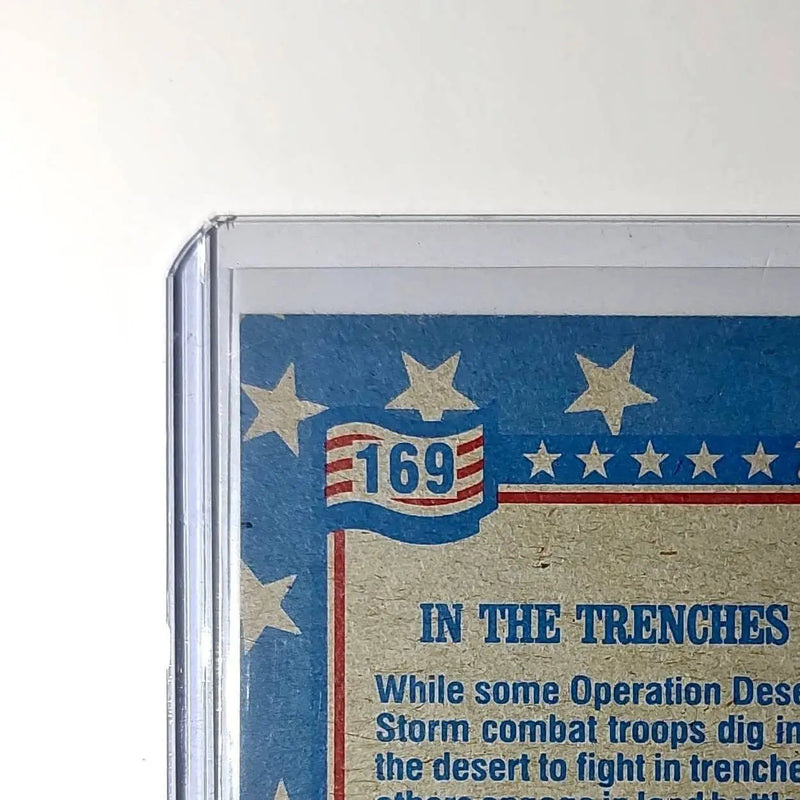 In the Trenches 1991 Topps Desert Storm #169 Card