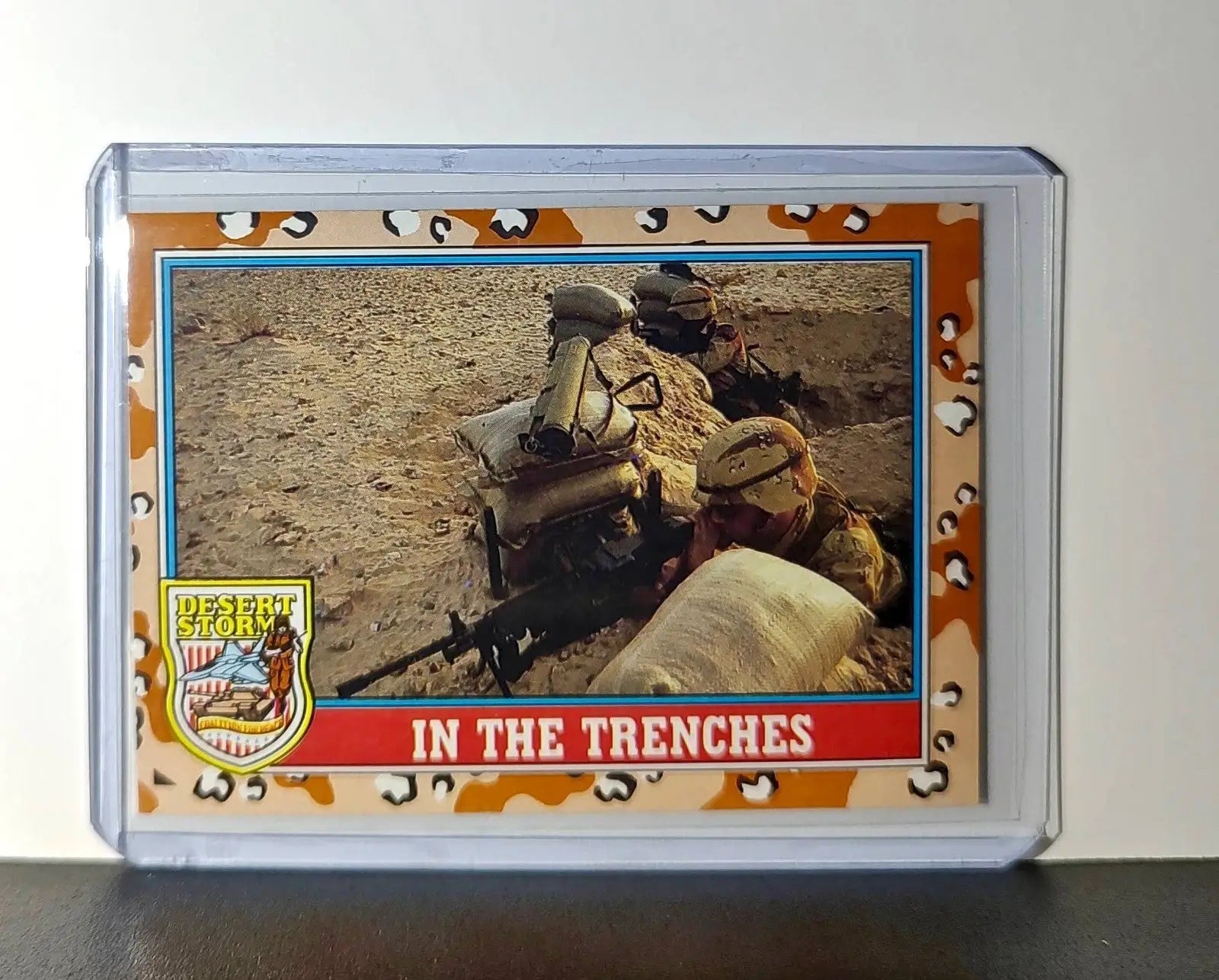In the Trenches 1991 Topps Desert Storm #169 Card