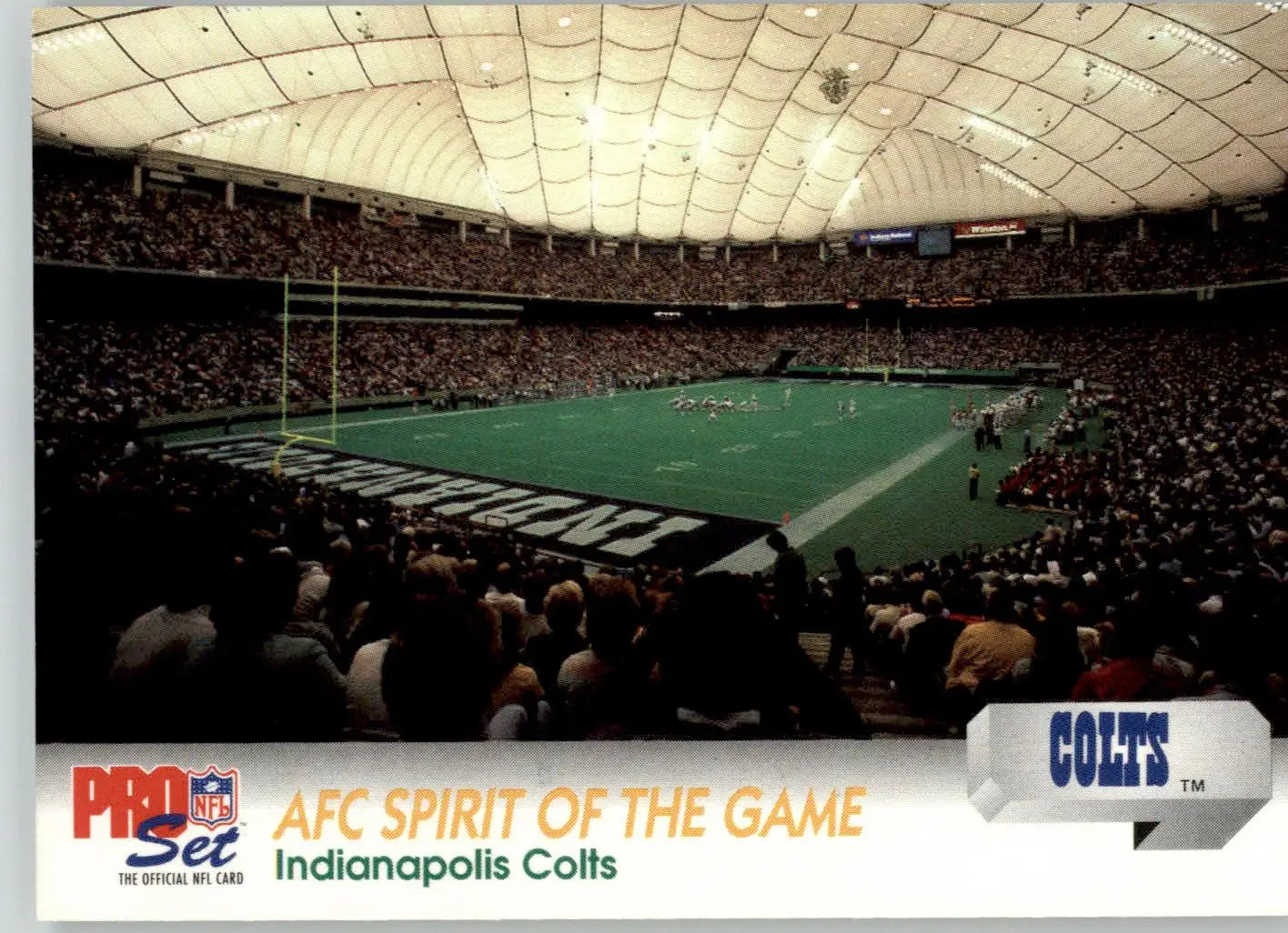 Indianapolis Colts SOTG - 1992 Pro Set - #685 - Football - Football Card Single