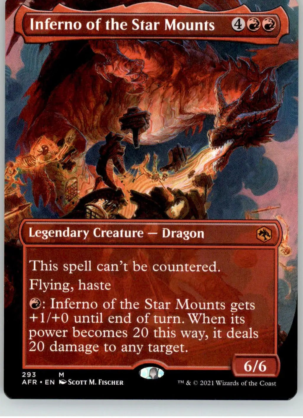 Inferno of the Star Mounts Borderless Adventures in the Forgotten Realms 293 NM - Other