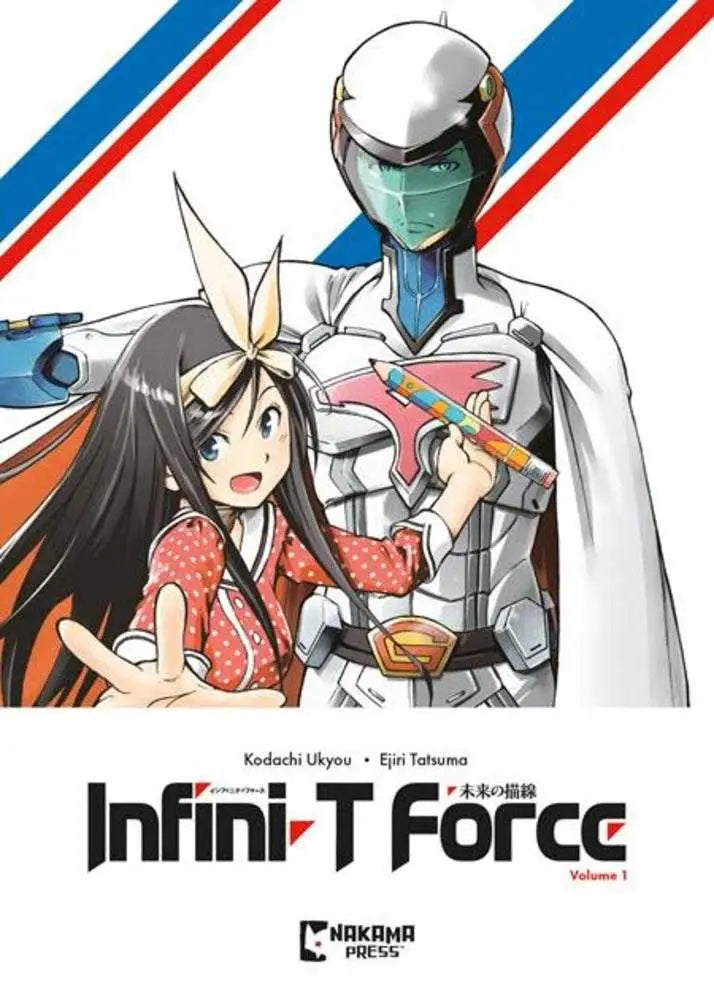 Infini-T Force manga cover displayed on Infini-T Force TPB Volume 01 product