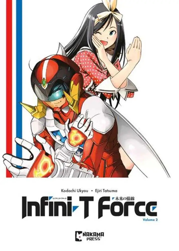 Infini-T Force TPB Volume 02 manga showcasing the force tpb volume design