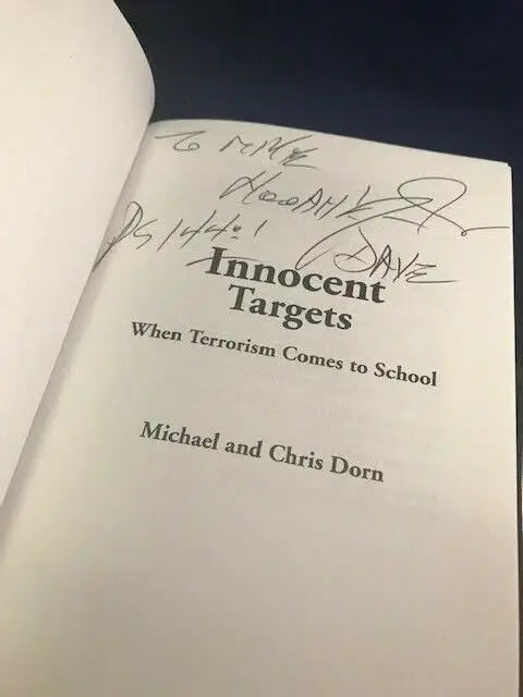Signed copy of Innocent Targets by Chris Dorn, perfect for collectors of trading cards