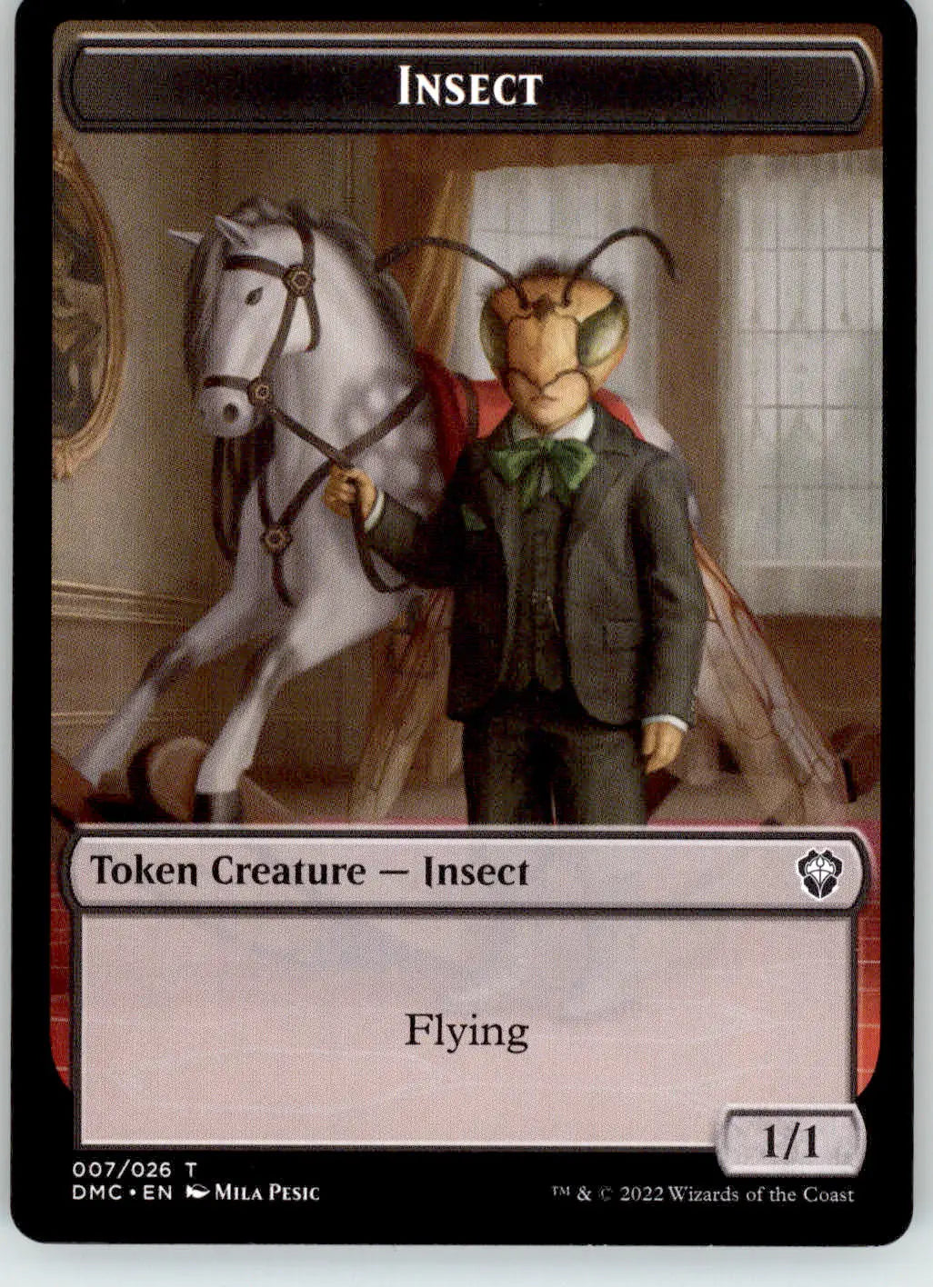 Insect Token - Commander: Dominaria United - 7 - NM Magic: The Gathering