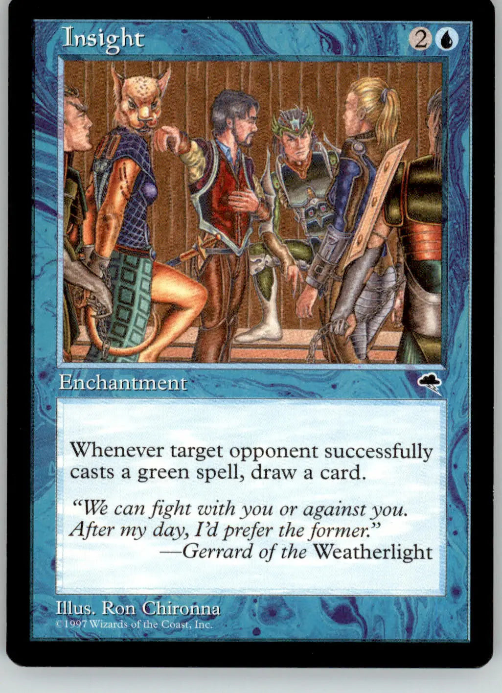 Insight - Tempest - 68 - HP Magic: The Gathering - Magic Card Single