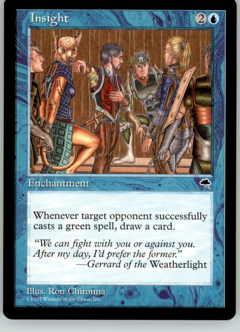 Insight - Tempest - 68 - HP Magic: The Gathering - Magic Card Single