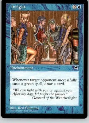 Insight - Tempest - 68 - HP Magic: The Gathering - Magic Card Single