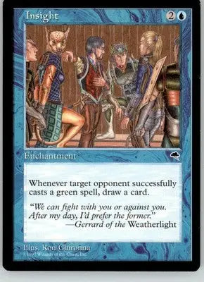Insight - Tempest - 68 - LP Magic: The Gathering - Magic Card Single