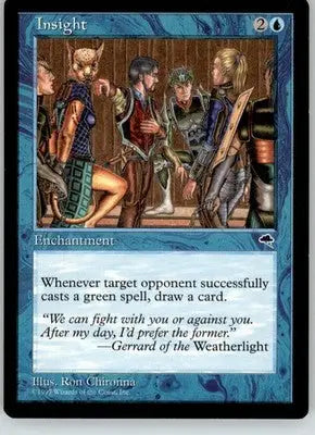 Insight - Tempest - 68 - MP Magic: The Gathering - Magic Card Single