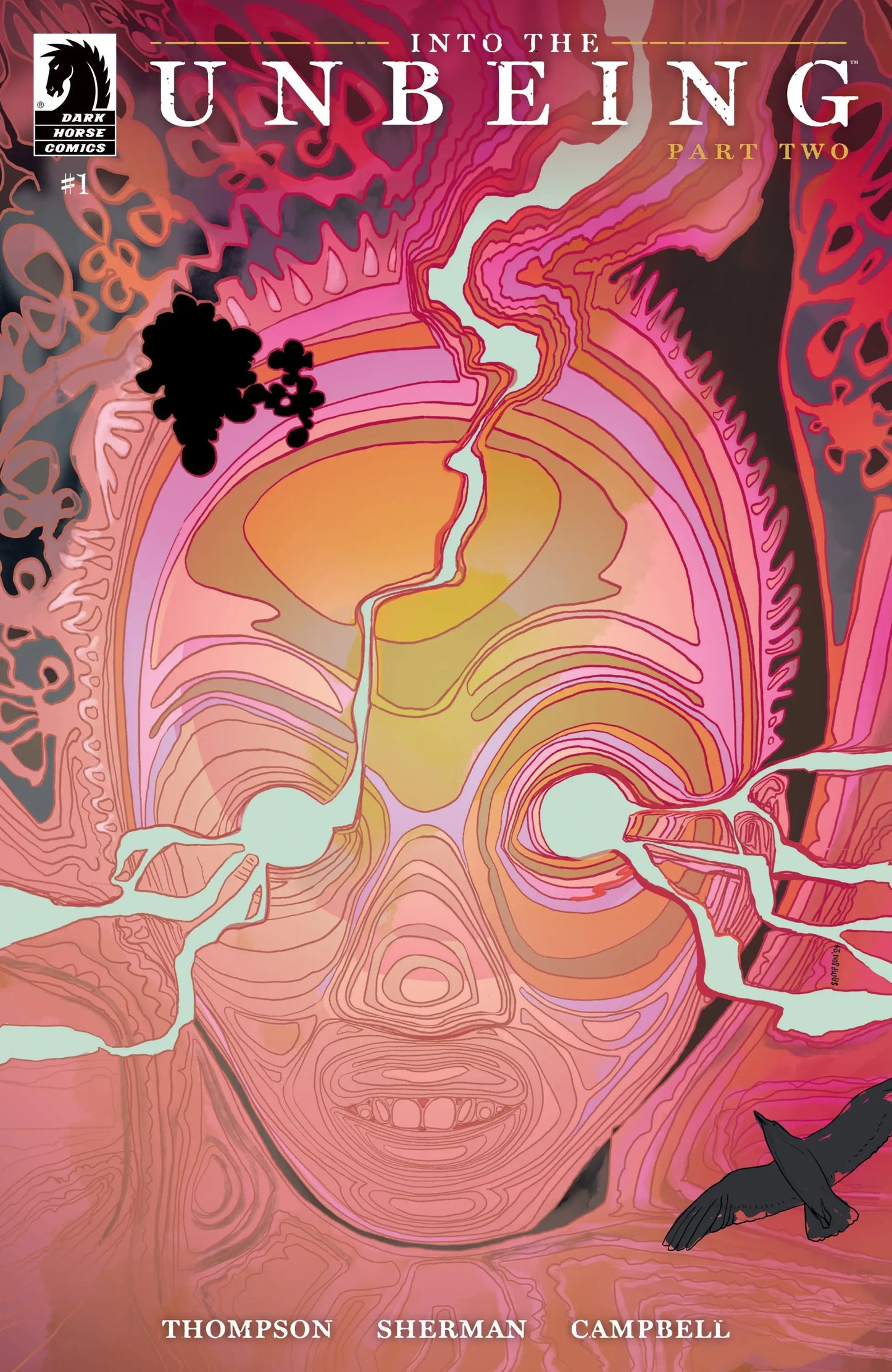 Comic book cover of Into The Unbeing Part Two #1 by Alison Sampson