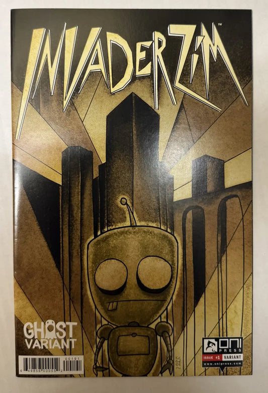 Invader Zim 1 Ghost Variant - Comic Book