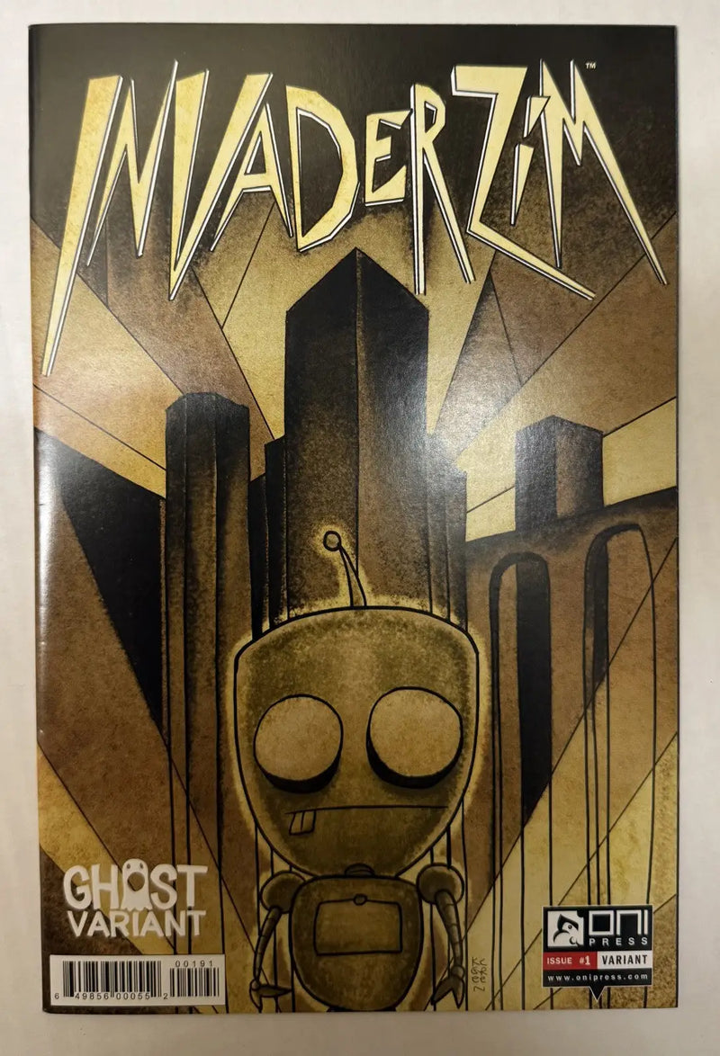 Invader Zim 1 Ghost Variant - Comic Book