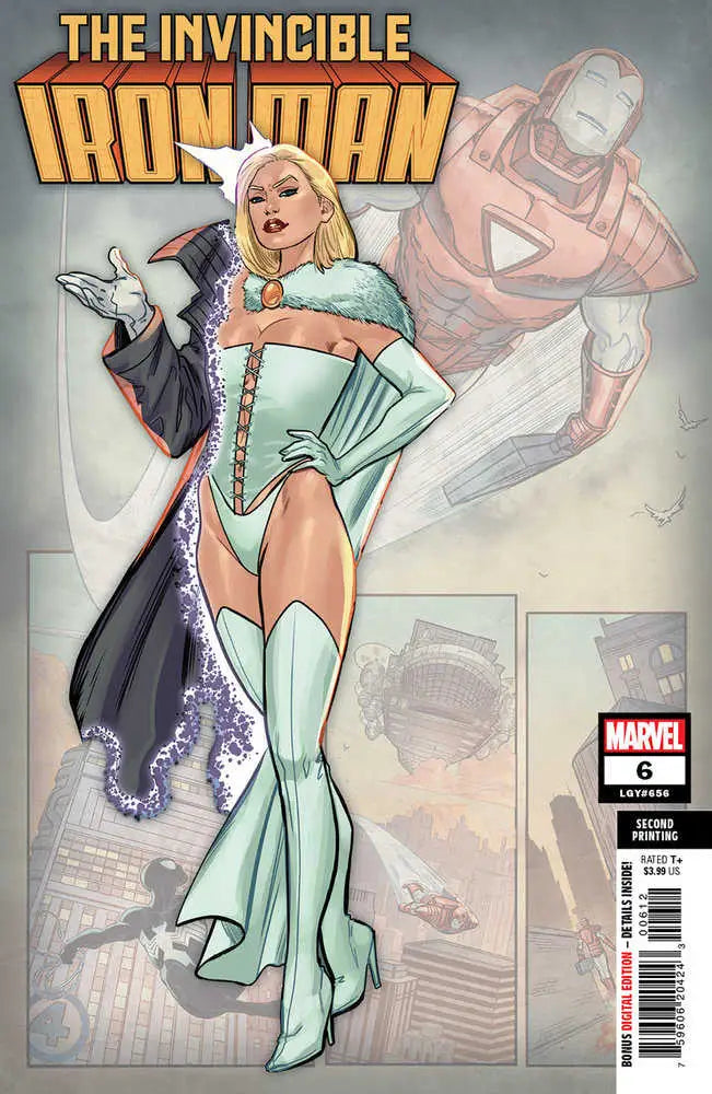 Invincible Iron Man 6 Andrea Di Vito 2nd Print Variant - Back Issues