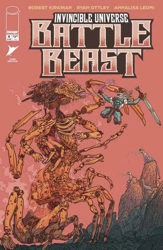 Invincible Universe Battle Beast #4 3rd Printing - Comic Book