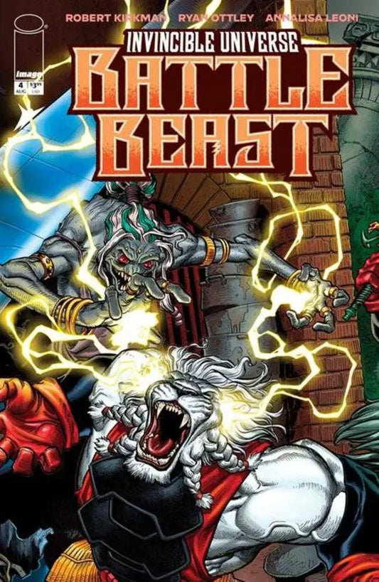 Invincible Universe Battle Beast #4 Cover C 1 in 10 Ej Su Connecting Variant - Comic Book
