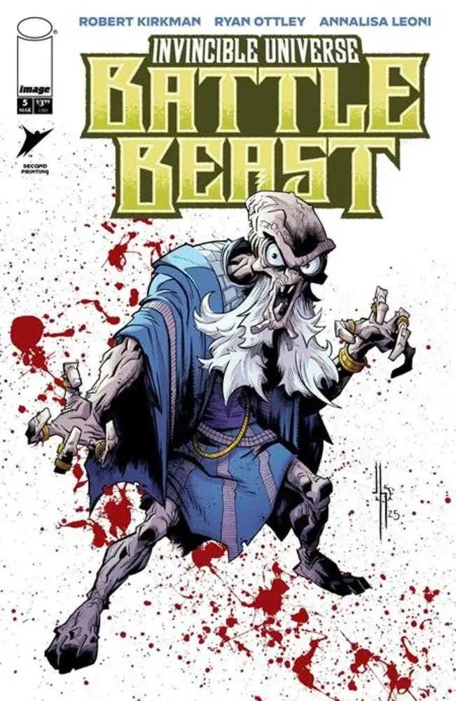 Invincible Universe Battle Beast #5 2nd Printing - Comic Book