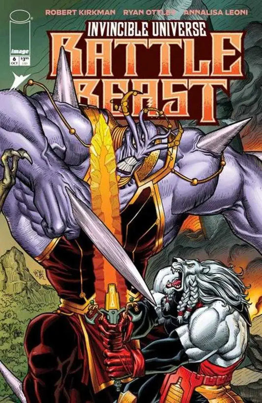 Invincible Universe Battle Beast #6 Cover C 1 in 10 Ej Su Variant - Comic Book