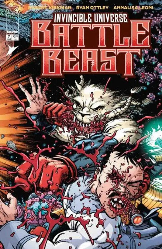 Invincible Universe Battle Beast #7 Cover C 1 in 10 Chris Burnham & Brian Reber Variant - Back Issues