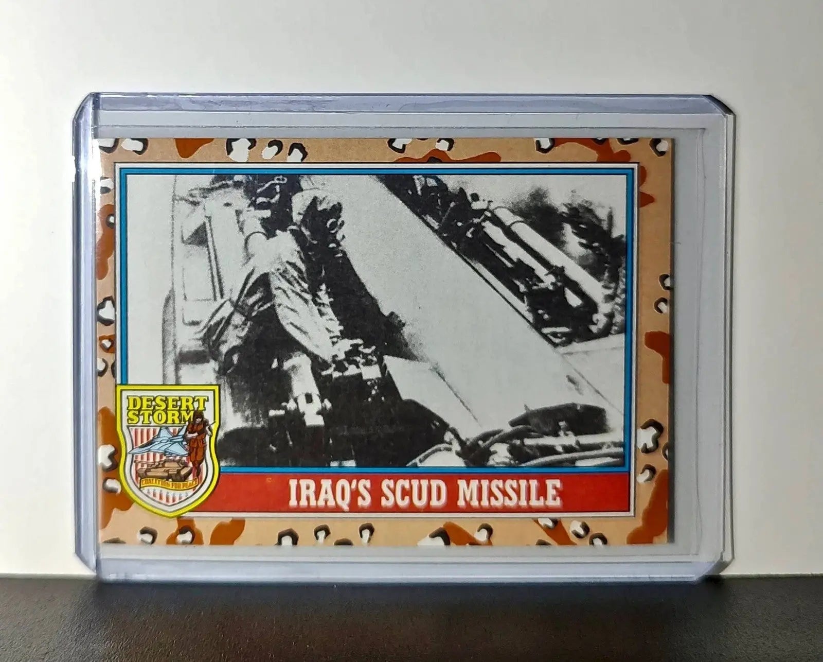 Iraq’s SCUD Missile 1991 Topps Desert Storm #101 Card