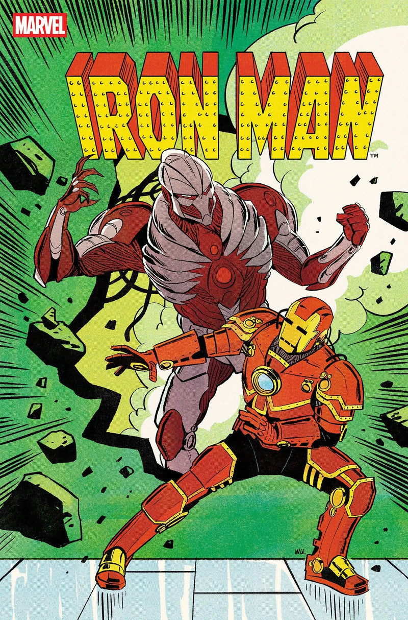 Iron Man #10 Annie Wu Retrovision Variant - Comic Book