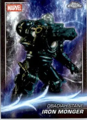 Iron Monger - 2025 Topps Chrome Marvel Studios - #3 - Non_sport - Marvel Card Single