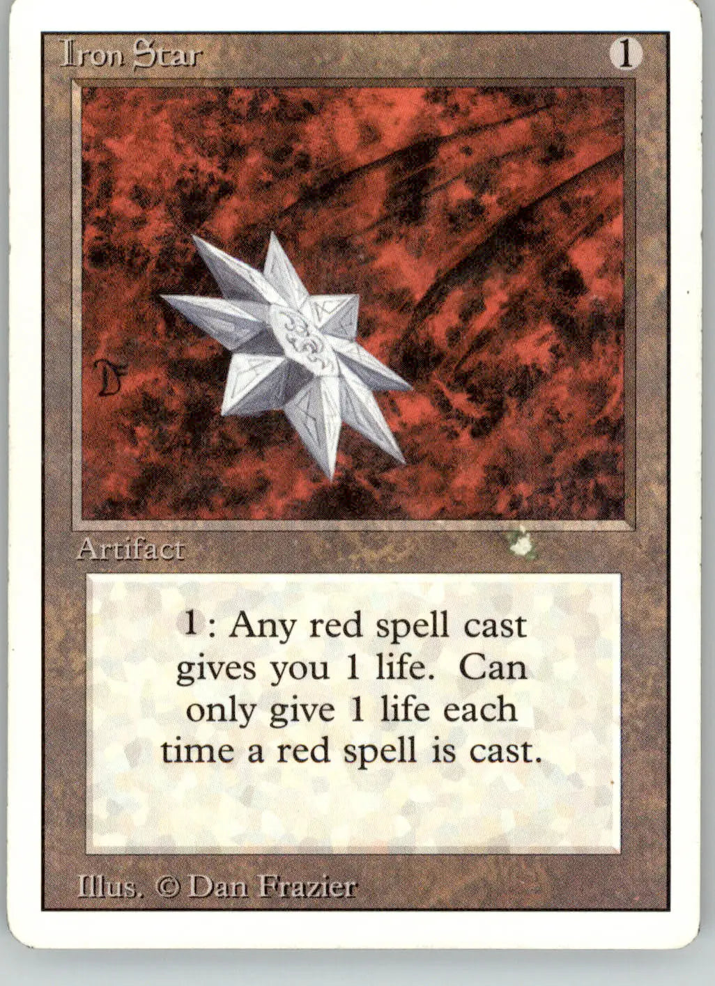 Iron Star - Revised Edition - HP Magic: The Gathering - Magic Card Single
