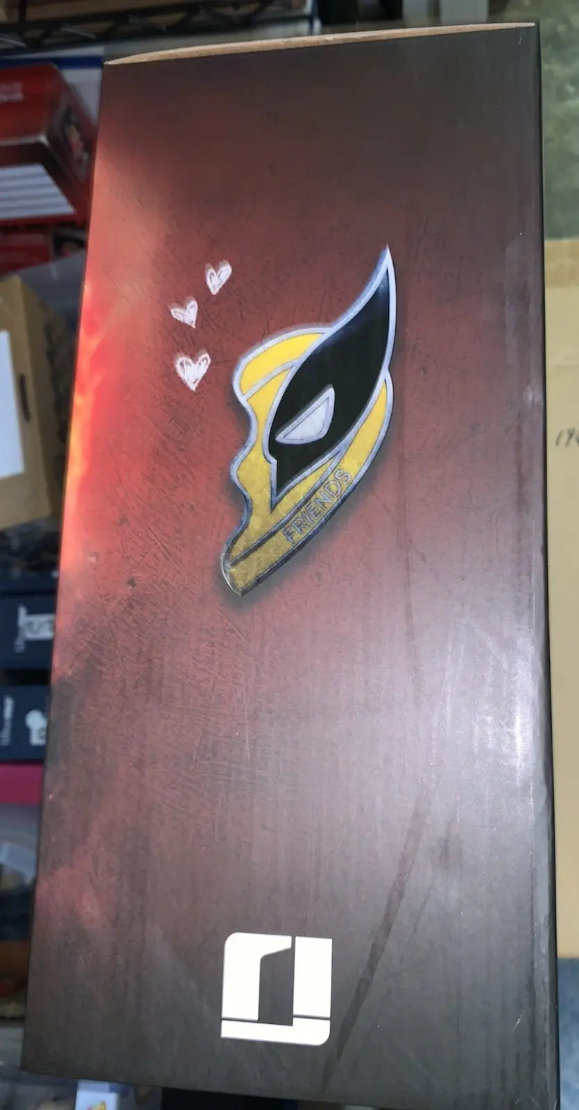 Iron Studios Marvel DEADPOOL AND WOLVERINE 1/10 Deluxe Art Scale Statue BOX ONLY - Collectibles