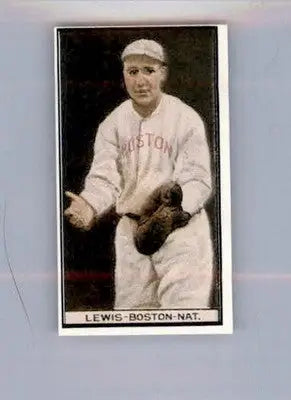 Irving Lewis - 1987 Hygrade All-Time Greats - #NNO - Famous-Reprints-T207 - Baseball Card Single