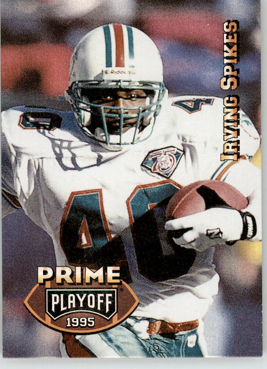 Irving Spikes - 1995 Playoff Prime - #174 - Football - Football Card Single