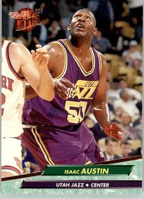 Isaac Austin - 1992-93 Ultra - #361 - RC Basketball - Basketball Card Single