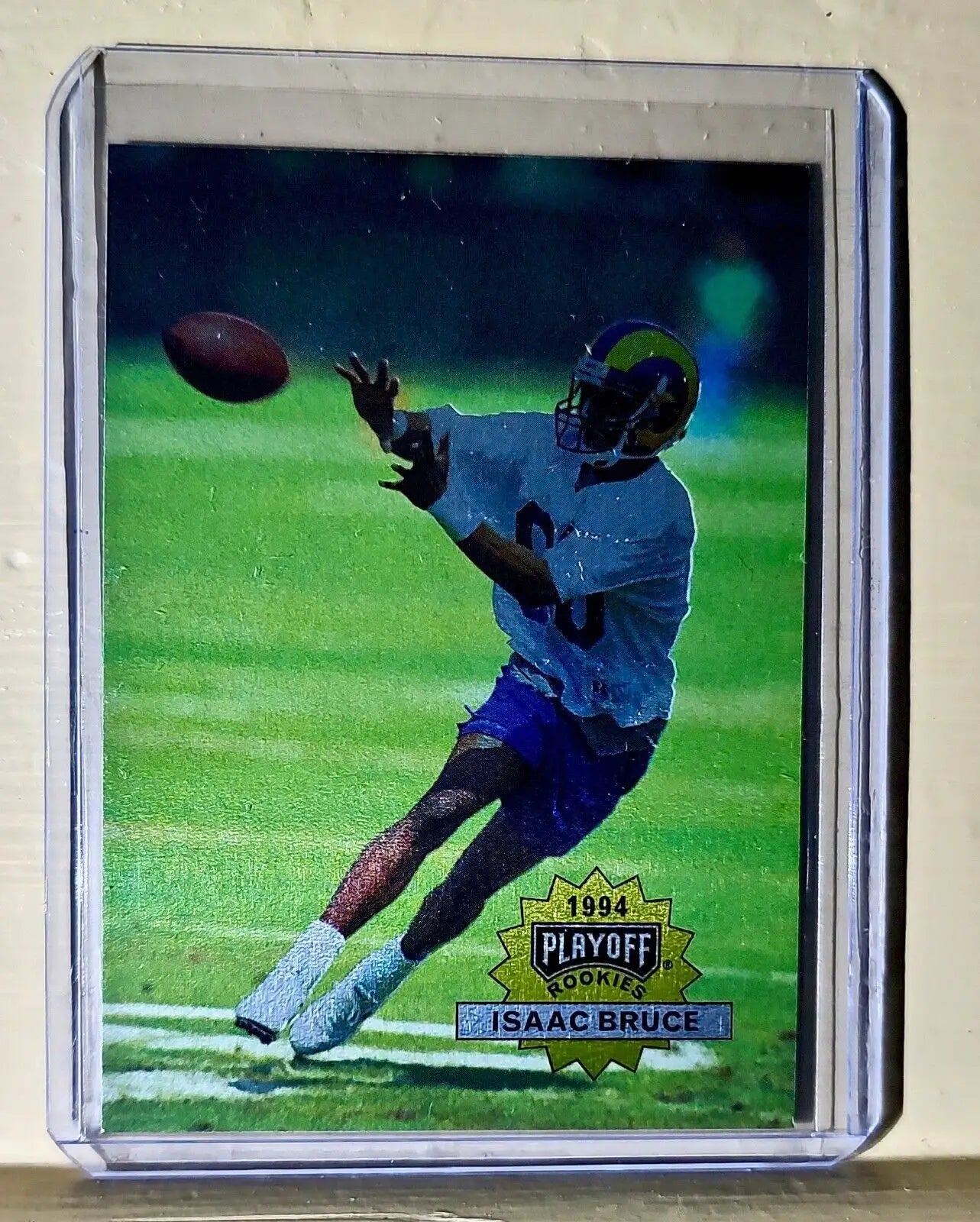 Isaac Bruce 1994 Playoff Rookies Football #311 NFL Card Rams - Football Card Single