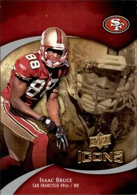 Isaac Bruce - 2009 Upper Deck Icons - #22 - Football - Football Card Single