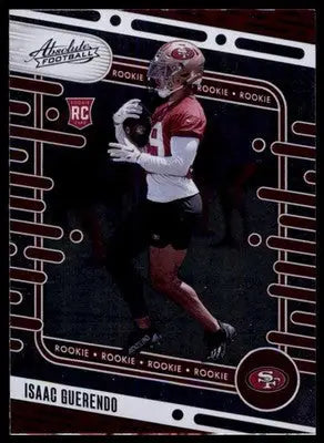 Isaac Guerendo Rookie 2024 Panini Absolute Retail #189 San Francisco 49ers
