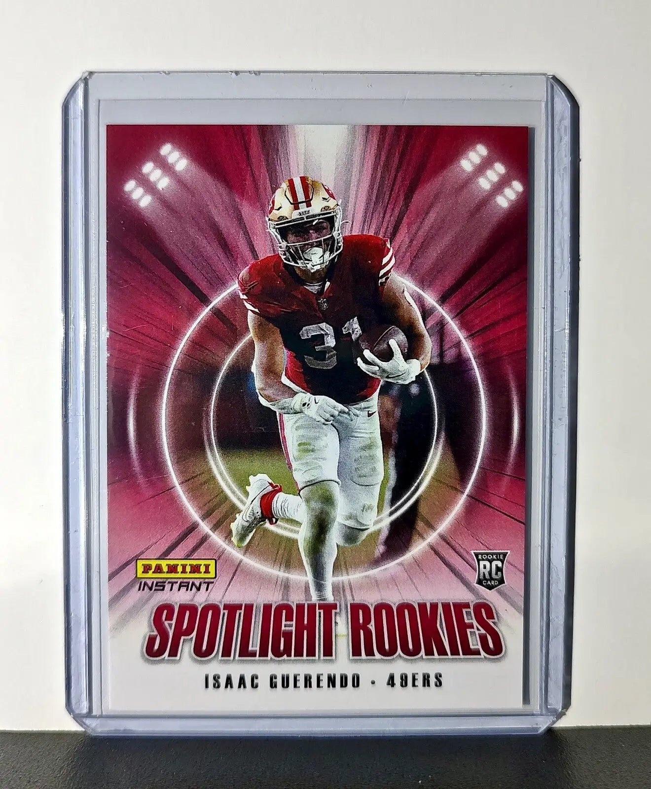 Isaac Guerendo Rookie 2024 Panini Spotlight Rookies NFL #13 Card 49ers 1 of 1426