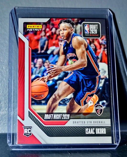 Isaac Okoro 2020-21 Panini NBA Draft Night #9 Basketball Rookie Card 1 of 366 - Basketball Card Single