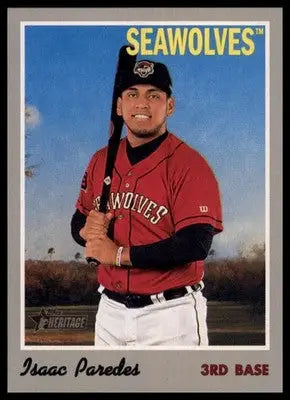 Isaac Paredes 2019 Topps Heritage Minor League #60 - Baseball Card Single