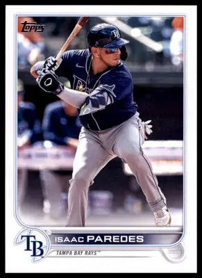 Isaac Paredes 2022 Topps Update #US123 Tampa Bay Rays - Baseball Card Single