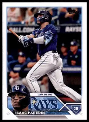 Isaac Paredes 2023 Topps #621 Tampa Bay Rays - Baseball Card Single