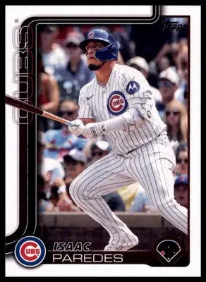 Isaac Paredes 2025 Topps #138 Chicago Cubs - Baseball Card Single