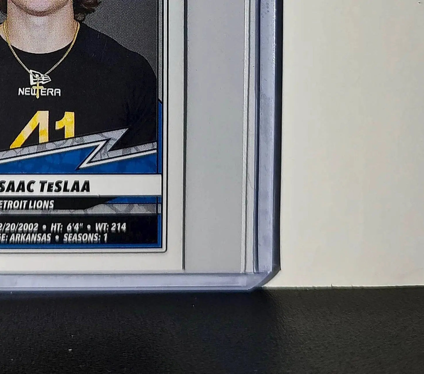 Isaac TeSlaa Rookie 2025 Panini NFL #384 Sticker Detroit Lions