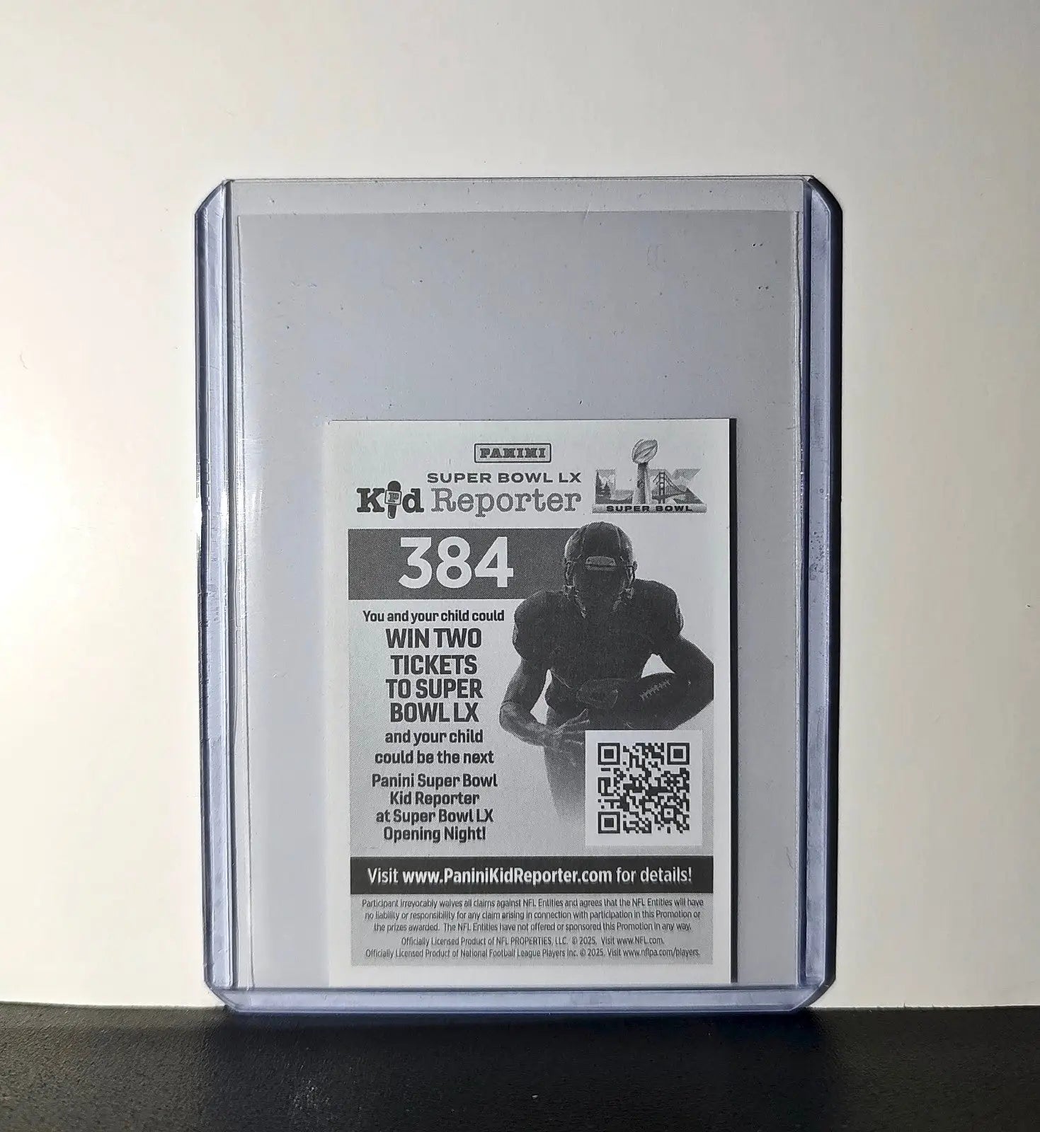 Isaac TeSlaa Rookie 2025 Panini NFL #384 Sticker Detroit Lions