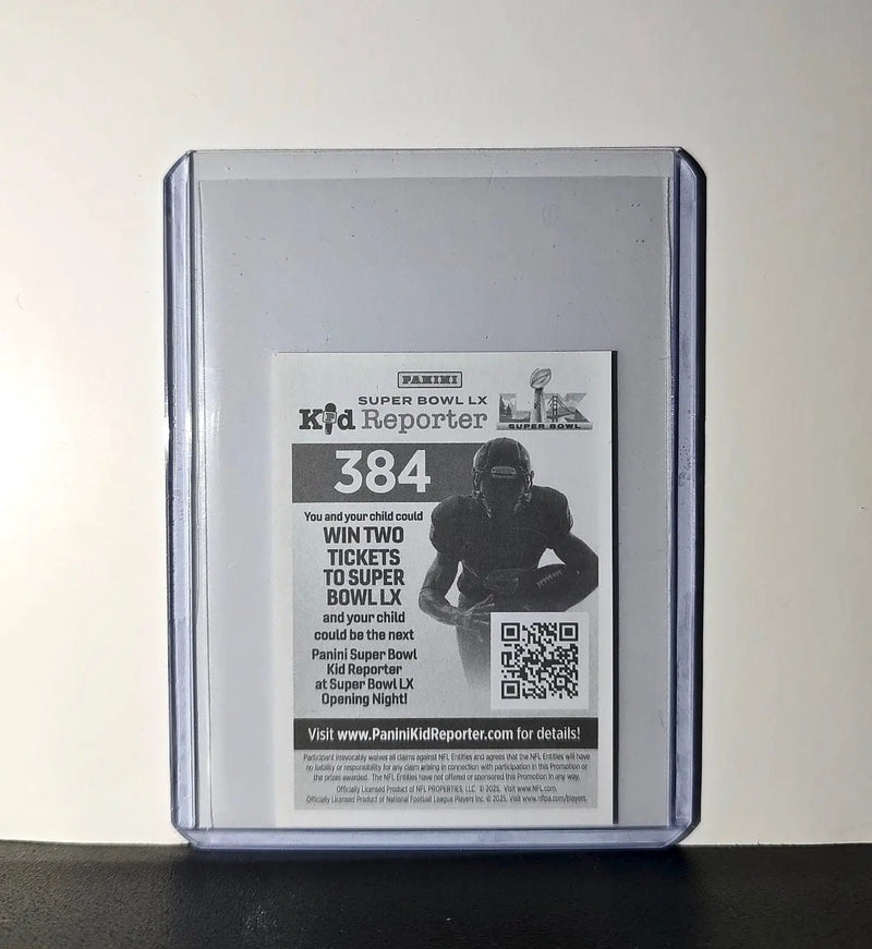 Isaac TeSlaa Rookie 2025 Panini NFL #384 Sticker Detroit Lions