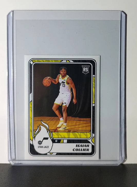 Isaiah Collier Rookie 2024-25 Panini NBA #484 Sticker Card Utah Jazz - Basketball Card Single